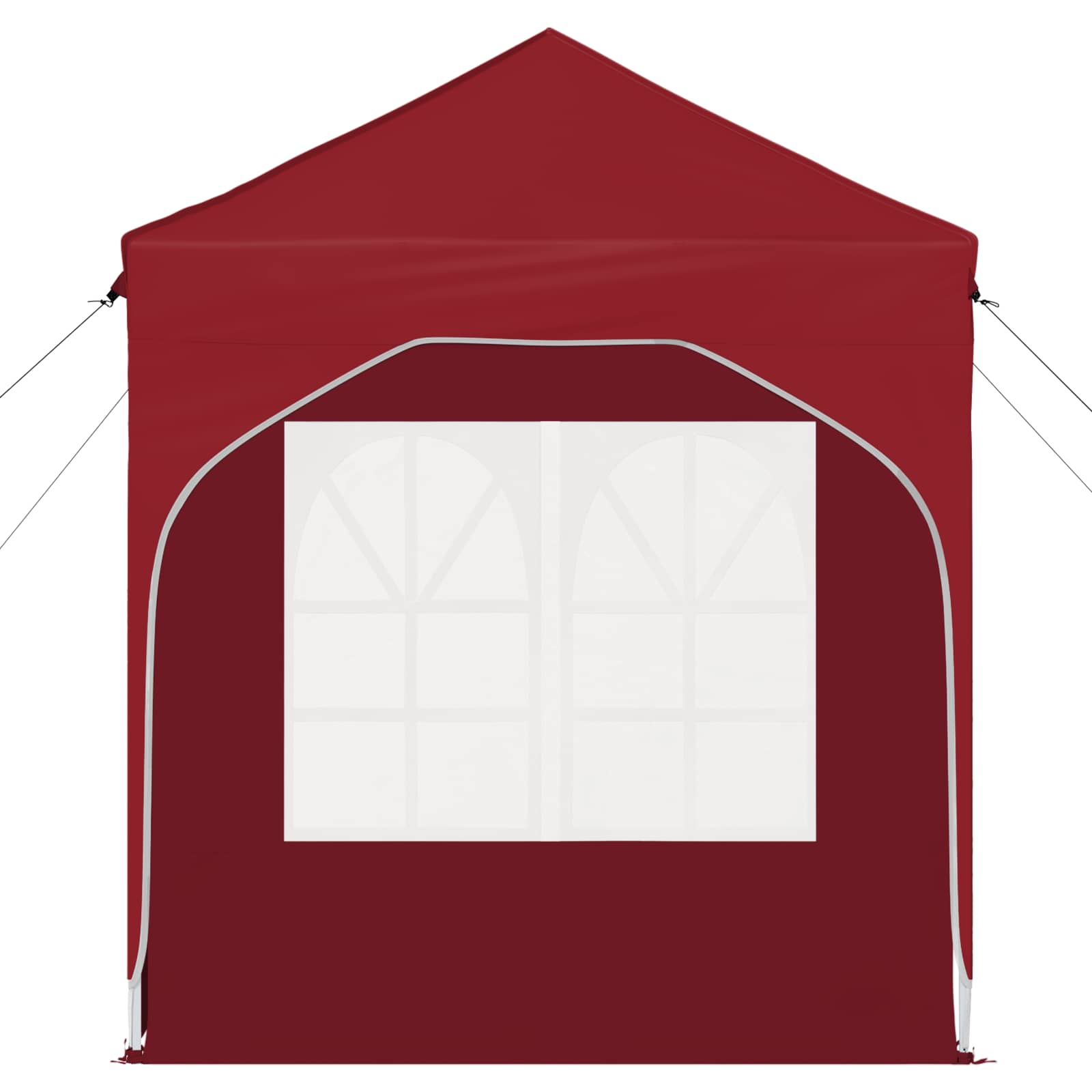 Pop-up Feesttent 192 x 192 x 245 cm Bordeauxrood