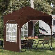 Partytent 192x192x245 cm bruin