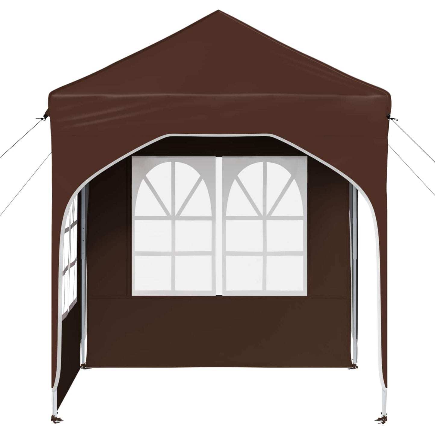 Pop-up Feesttent 192 x 192 x 245 cm Bruin
