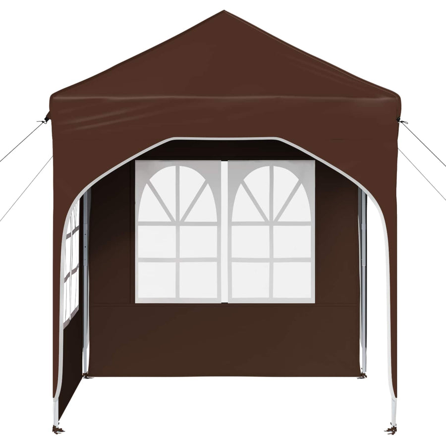 Pop-up Feesttent 192 x 192 x 245 cm Bruin