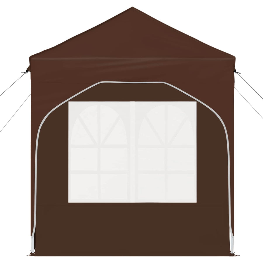 Pop-up Feesttent 192 x 192 x 245 cm Bruin
