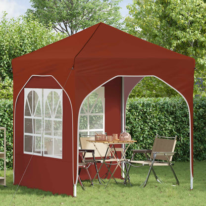 Pop-up Feesttent 192 x 192 x 245 cm Terracotta