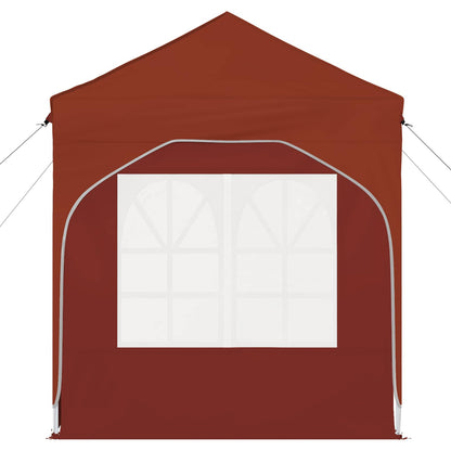 Pop-up Feesttent 192 x 192 x 245 cm Terracotta