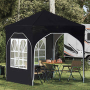 Partytent 192x192x245 cm zwart
