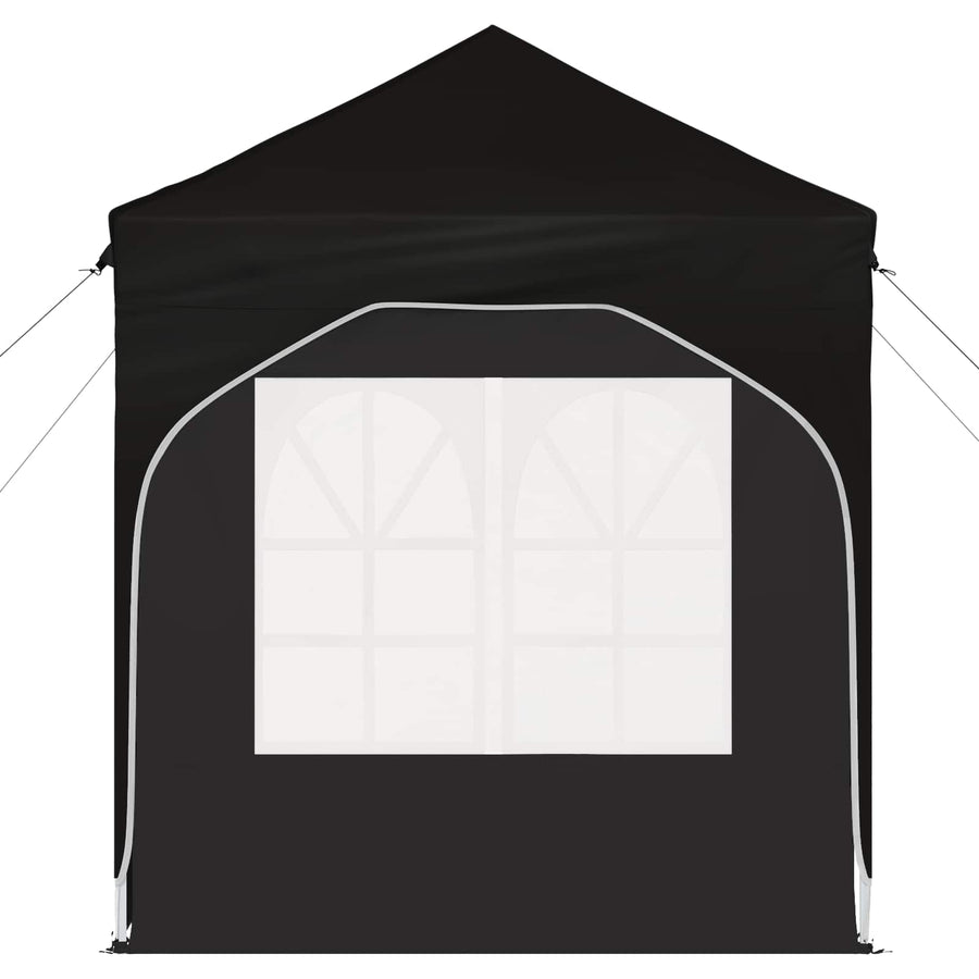 Pop-up Feesttent 192 x 192 x 245 cm Zwart