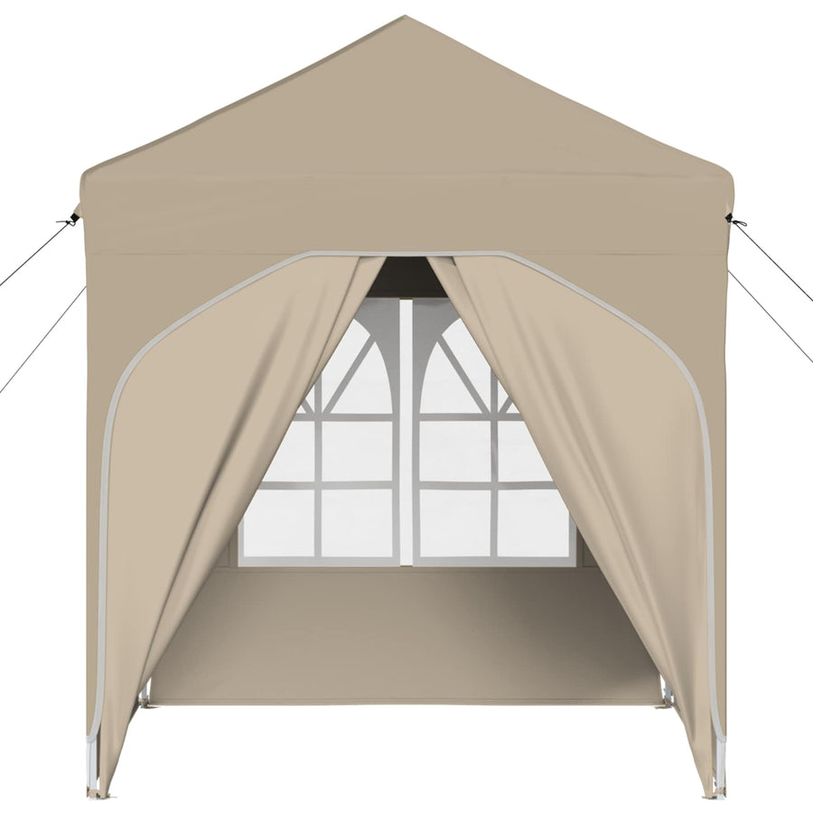 Pop-up Feesttent 192 x 192 x 245 cm Crèmekleurig