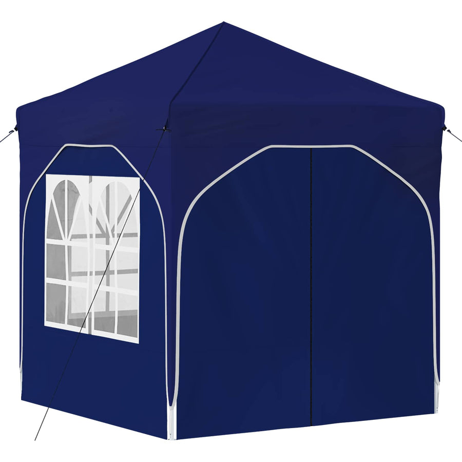 Pop-up Feesttent 192 x 192 x 245 cm Blauw