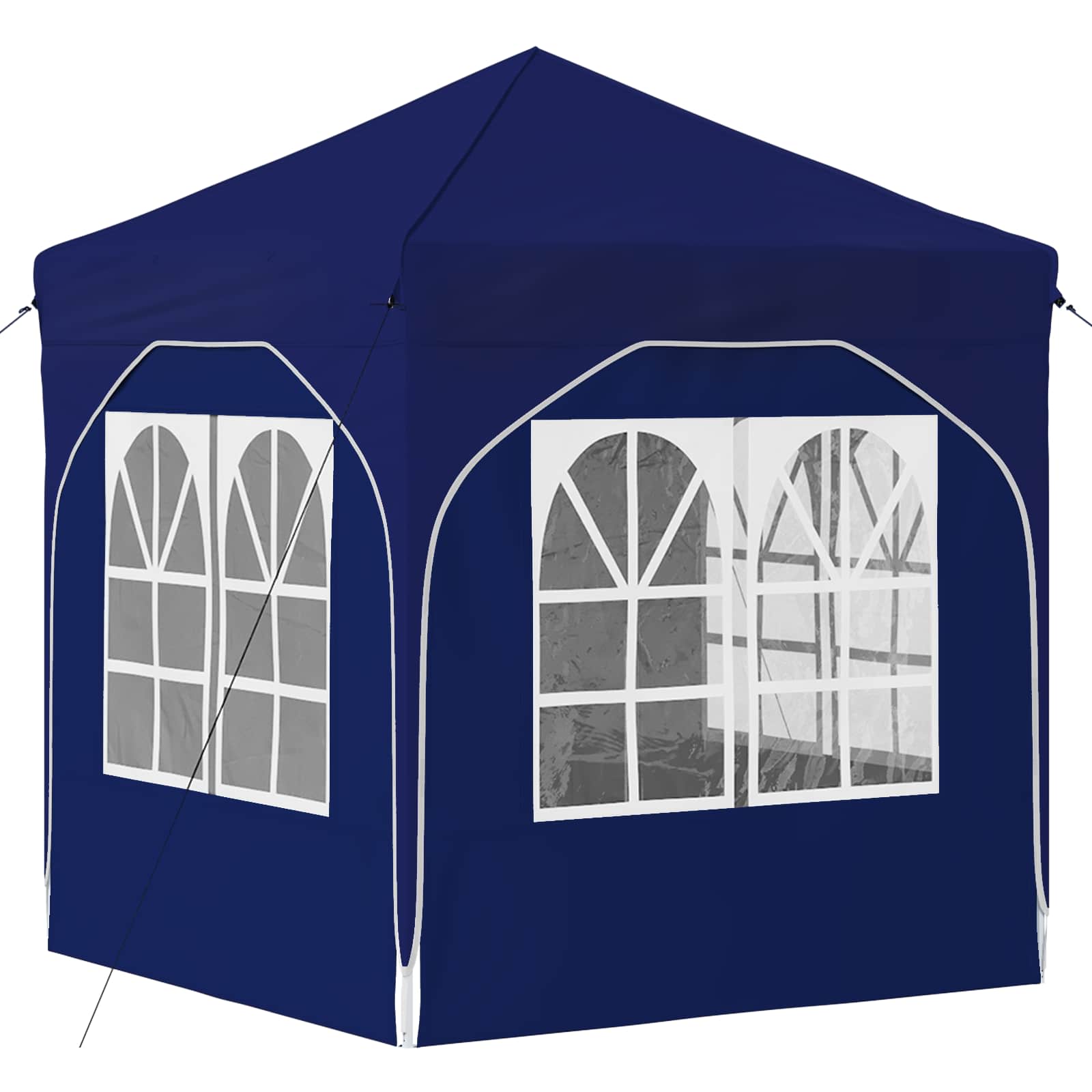 Pop-up Feesttent 192 x 192 x 245 cm Blauw