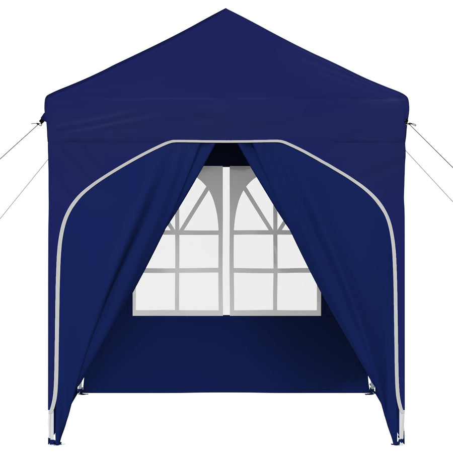 Pop-up Feesttent 192 x 192 x 245 cm Blauw