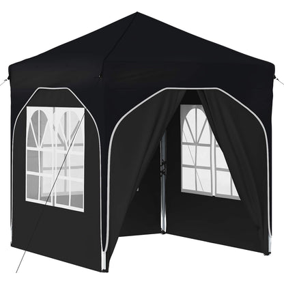 Pop-up Feesttent 192 x 192 x 245 cm Antraciet