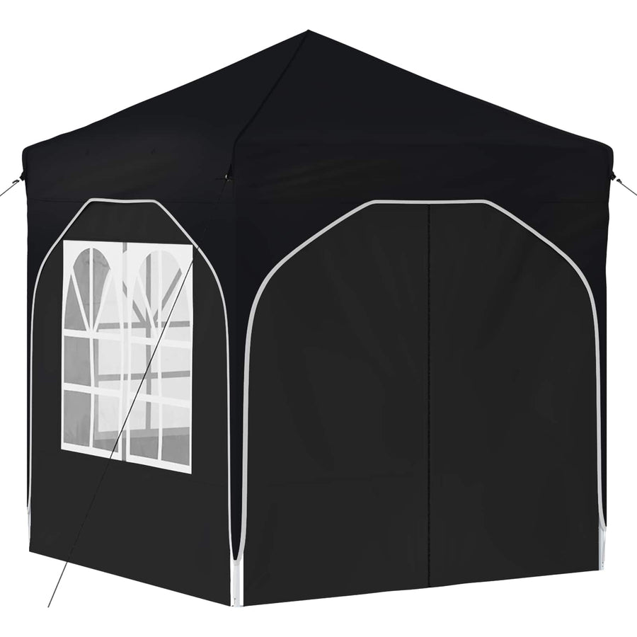 Pop-up Feesttent 192 x 192 x 245 cm Antraciet