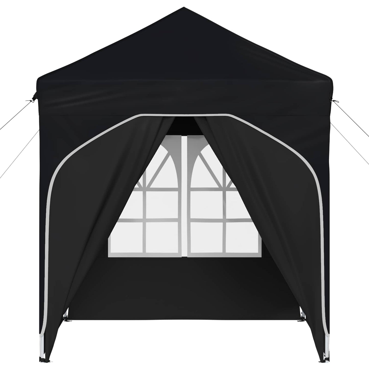 Pop-up Feesttent 192 x 192 x 245 cm Antraciet