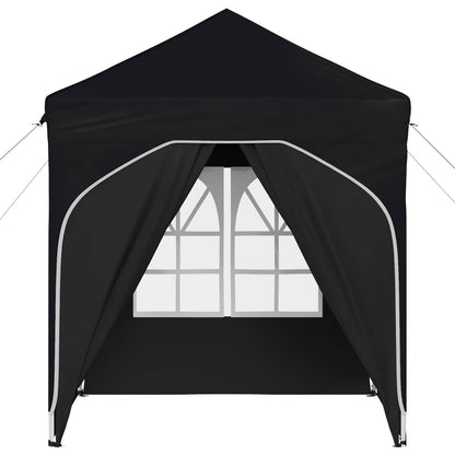 Pop-up Feesttent 192 x 192 x 245 cm Antraciet
