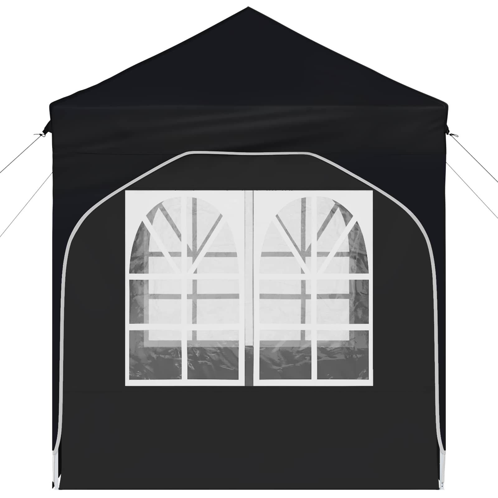 Pop-up Feesttent 192 x 192 x 245 cm Antraciet