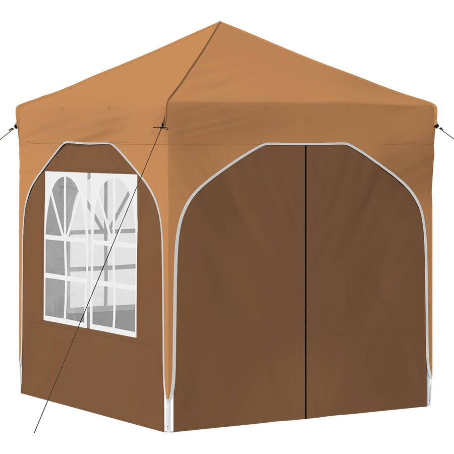 Pop-up Feesttent 192 x 192 x 245 cm Beige