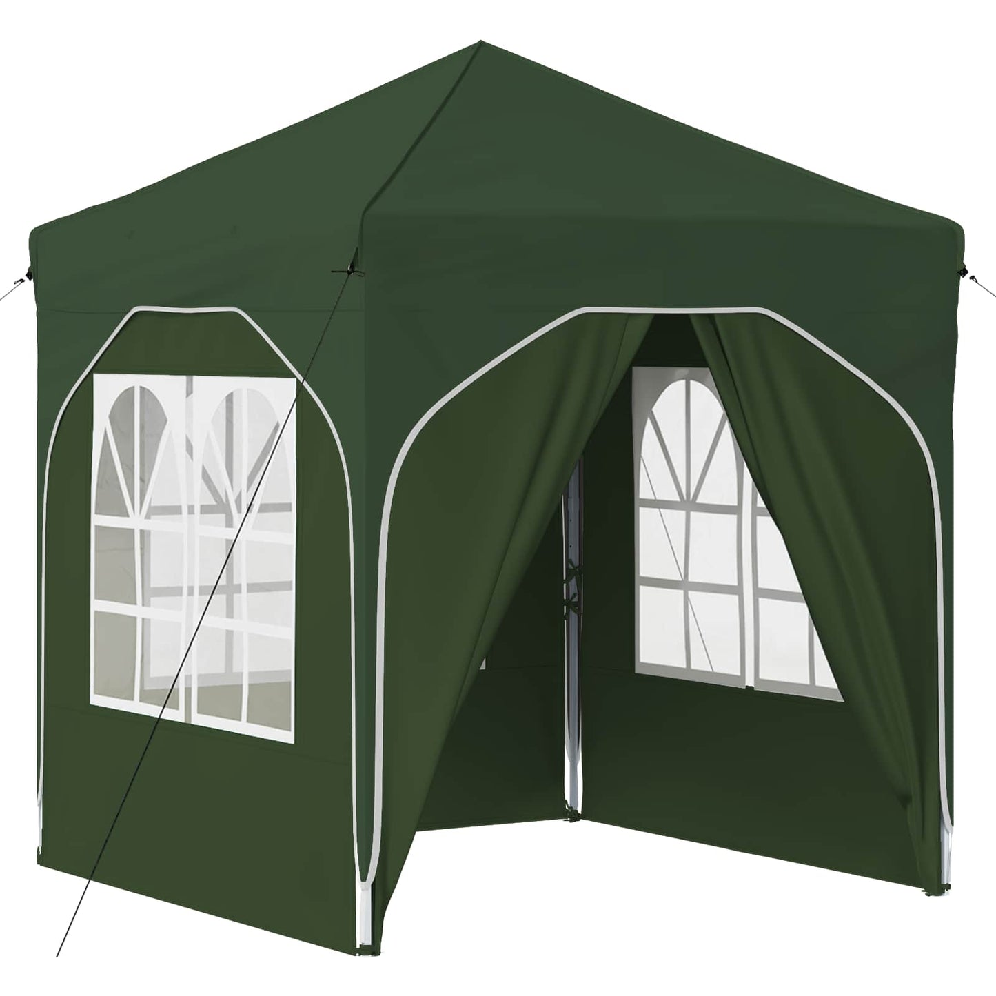 Pop-up Feesttent 192 x 192 x 245 cm Groen