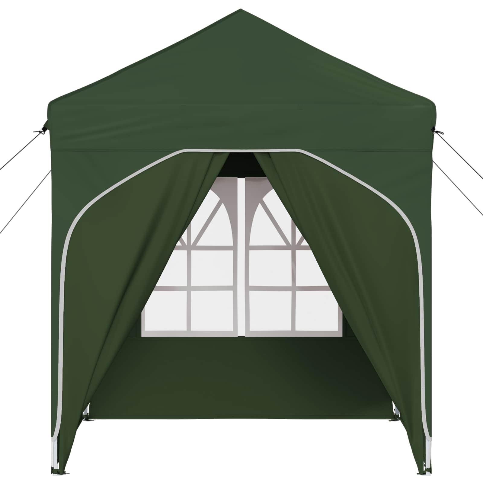 Pop-up Feesttent 192 x 192 x 245 cm Groen