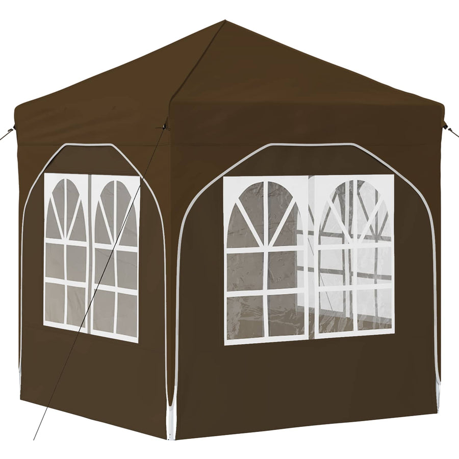 Pop-up Feesttent 192 x 192 x 245 cm Taupe