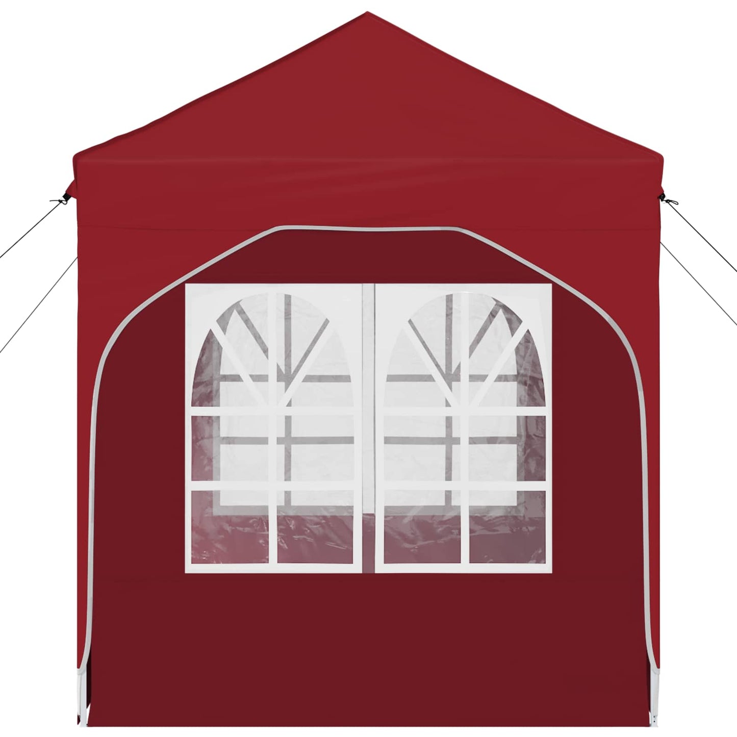 Pop-up Feesttent 192 x 192 x 245 cm Bordeauxrood