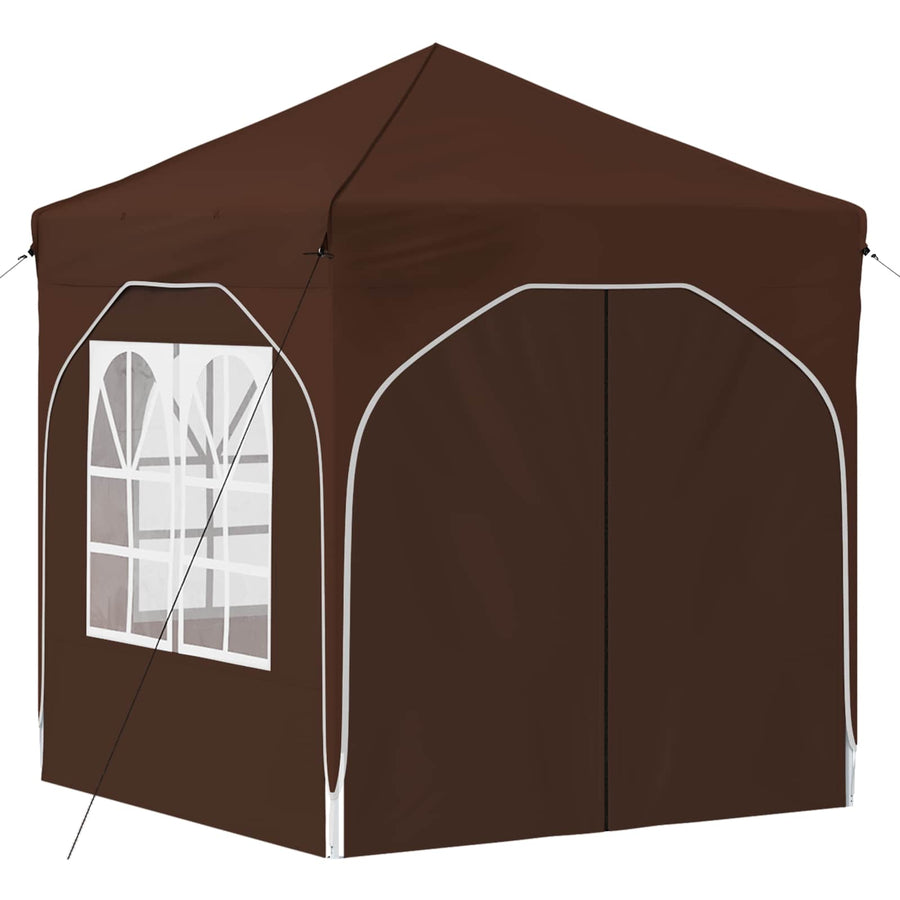 Pop-up Feesttent 192 x 192 x 245 cm Bruin
