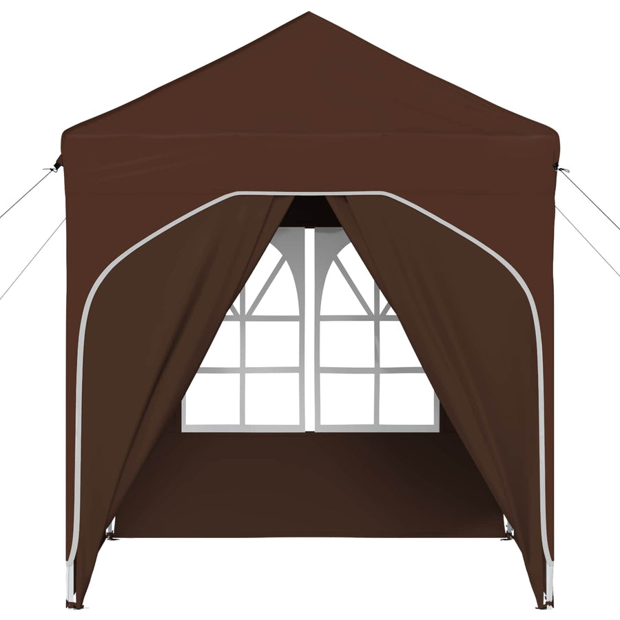 Pop-up Feesttent 192 x 192 x 245 cm Bruin