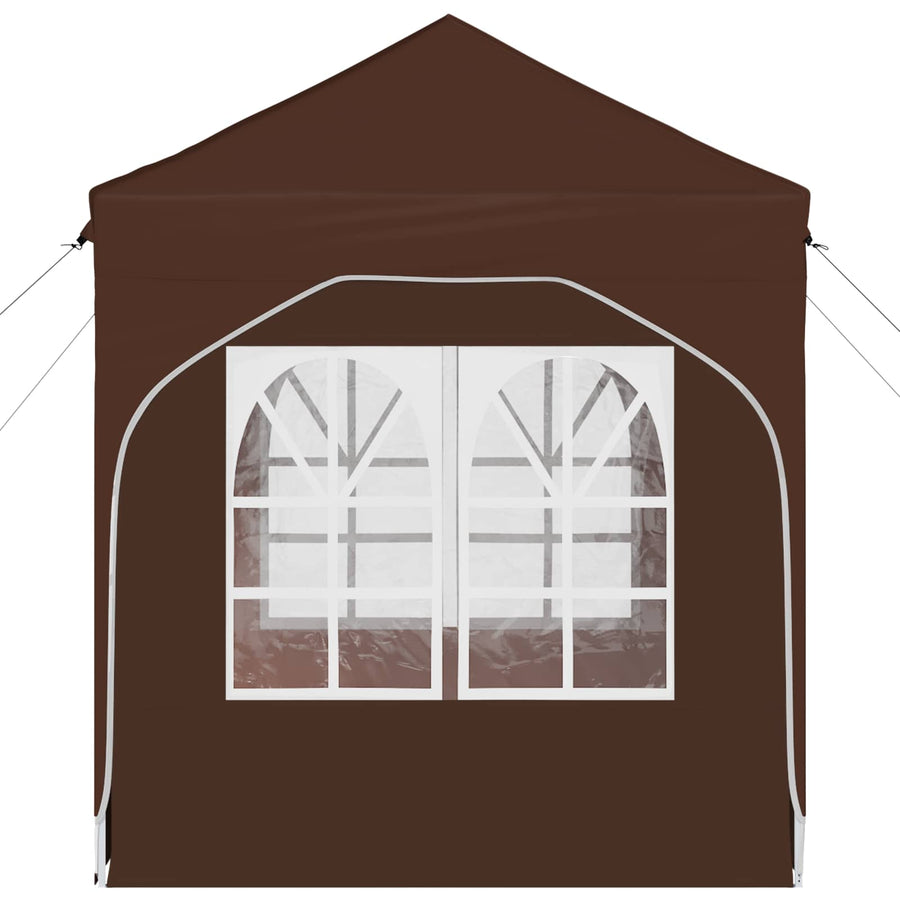 Pop-up Feesttent 192 x 192 x 245 cm Bruin