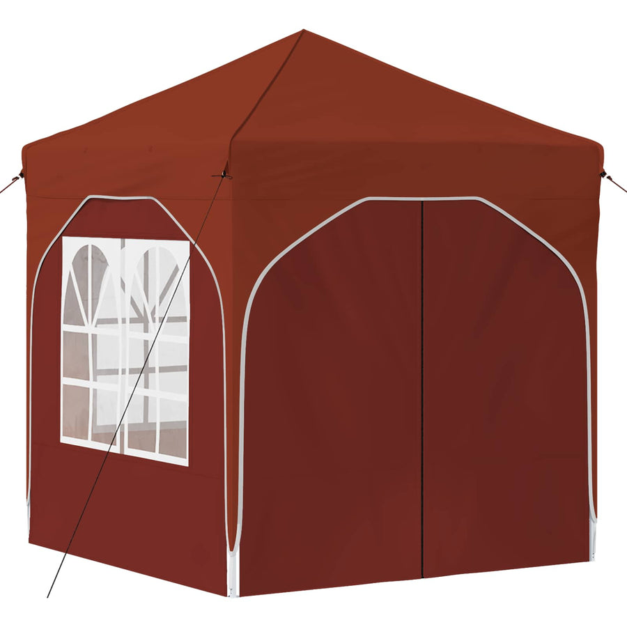 Pop-up Feesttent 192 x 192 x 245 cm Terracotta