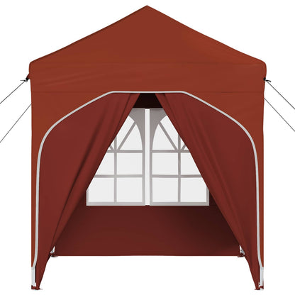 Pop-up Feesttent 192 x 192 x 245 cm Terracotta