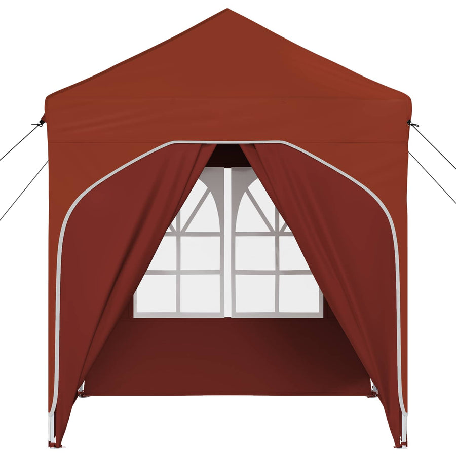 Pop-up Feesttent 192 x 192 x 245 cm Terracotta