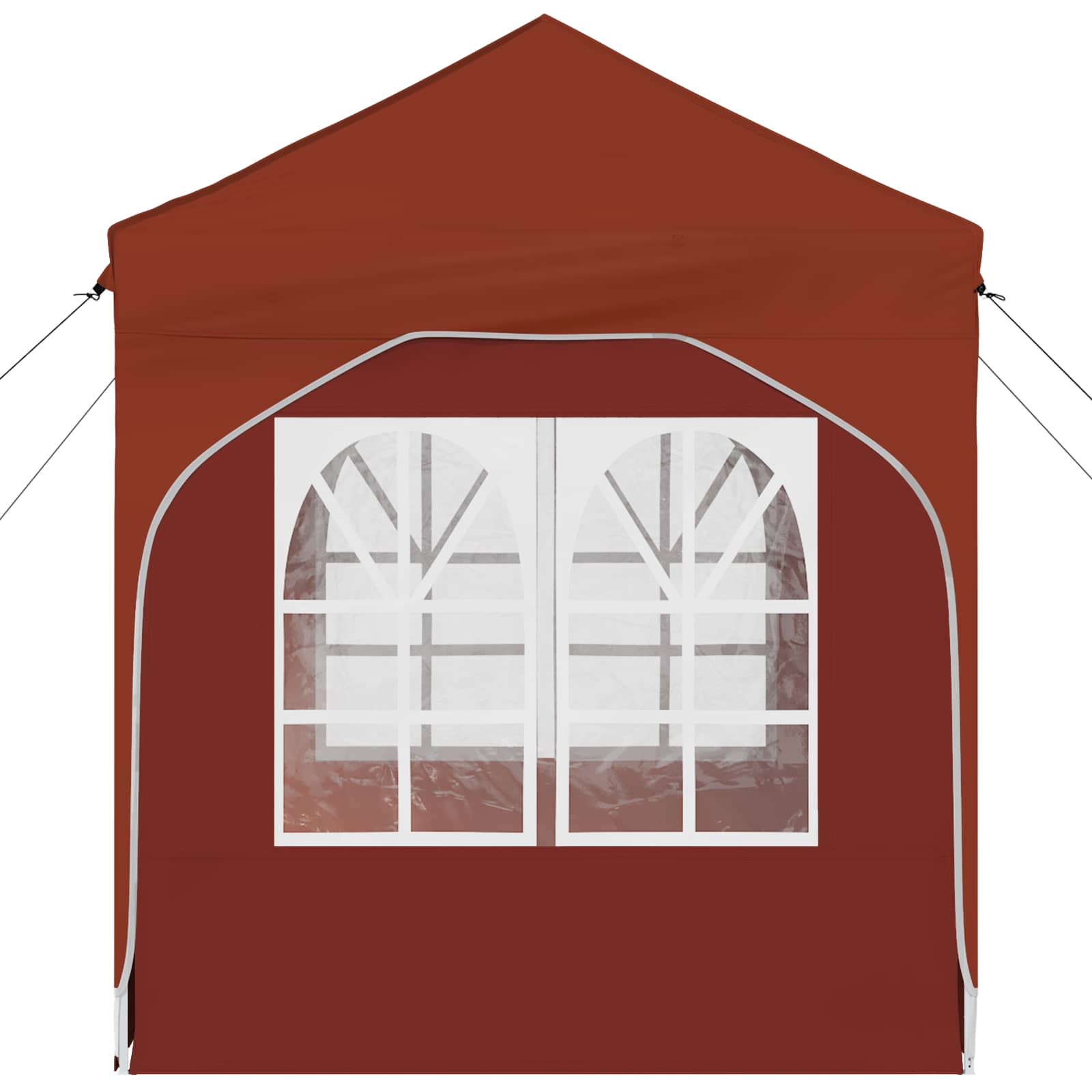 Pop-up Feesttent 192 x 192 x 245 cm Terracotta