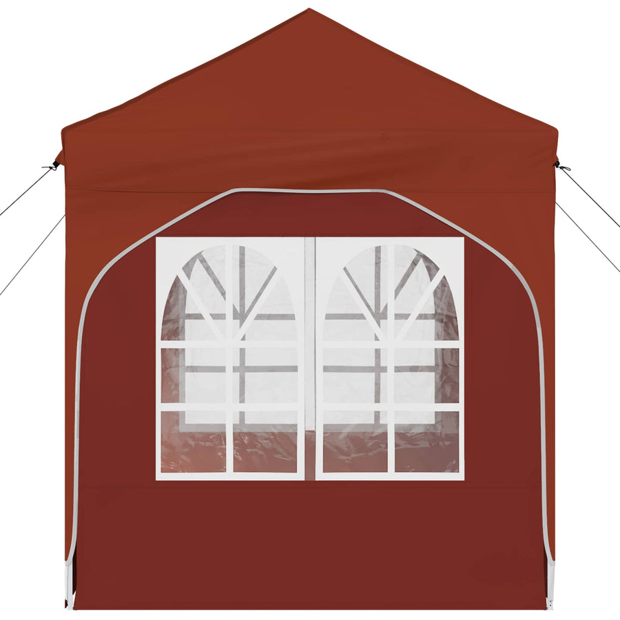 Pop-up Feesttent 192 x 192 x 245 cm Terracotta