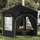 Partytent 192x192x245 cm zwart