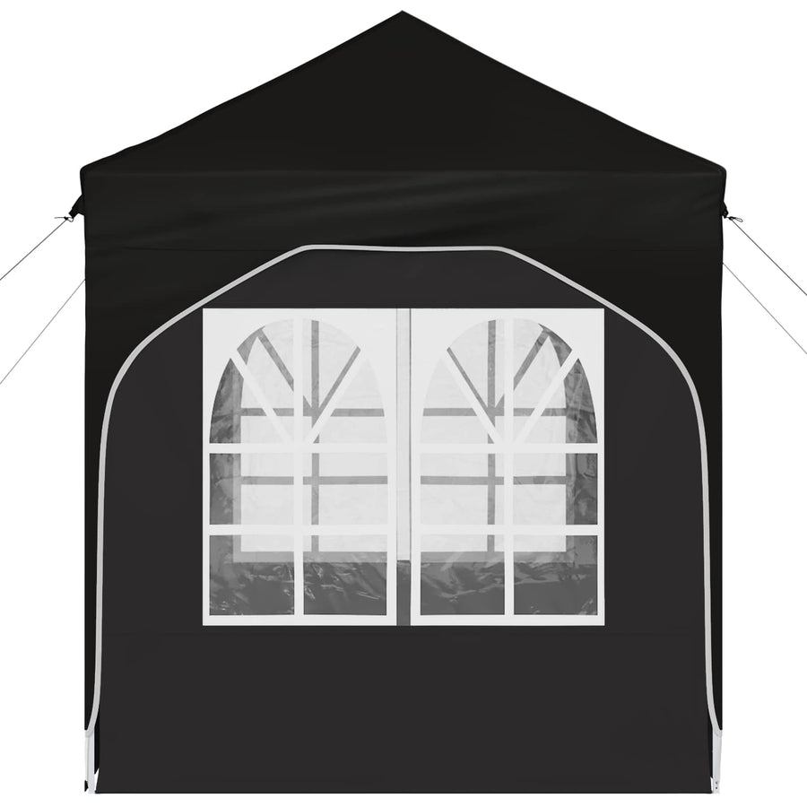 Pop-up Feesttent 192 x 192 x 245 cm Zwart