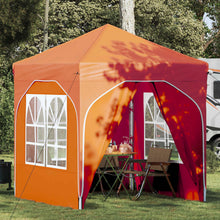 Pop-up Feesttent 192 x 192 x 245 cm Oranje