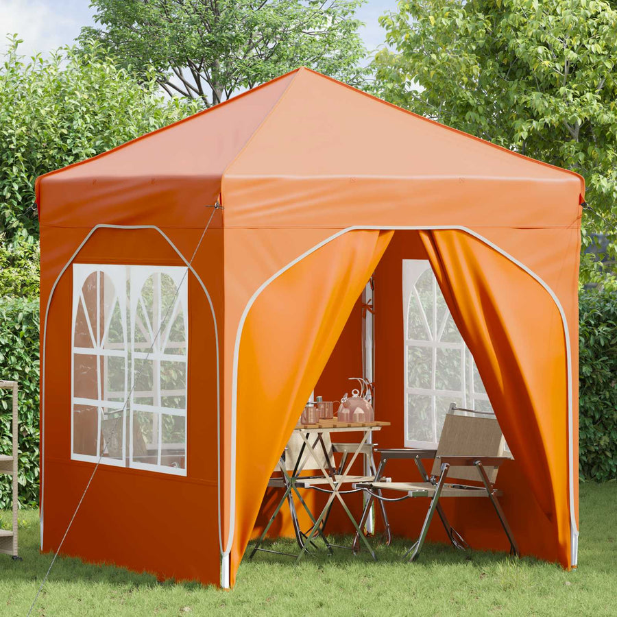 Pop-up Feesttent 192 x 192 x 245 cm Oranje