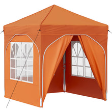 Pop-up Feesttent 192 x 192 x 245 cm Oranje