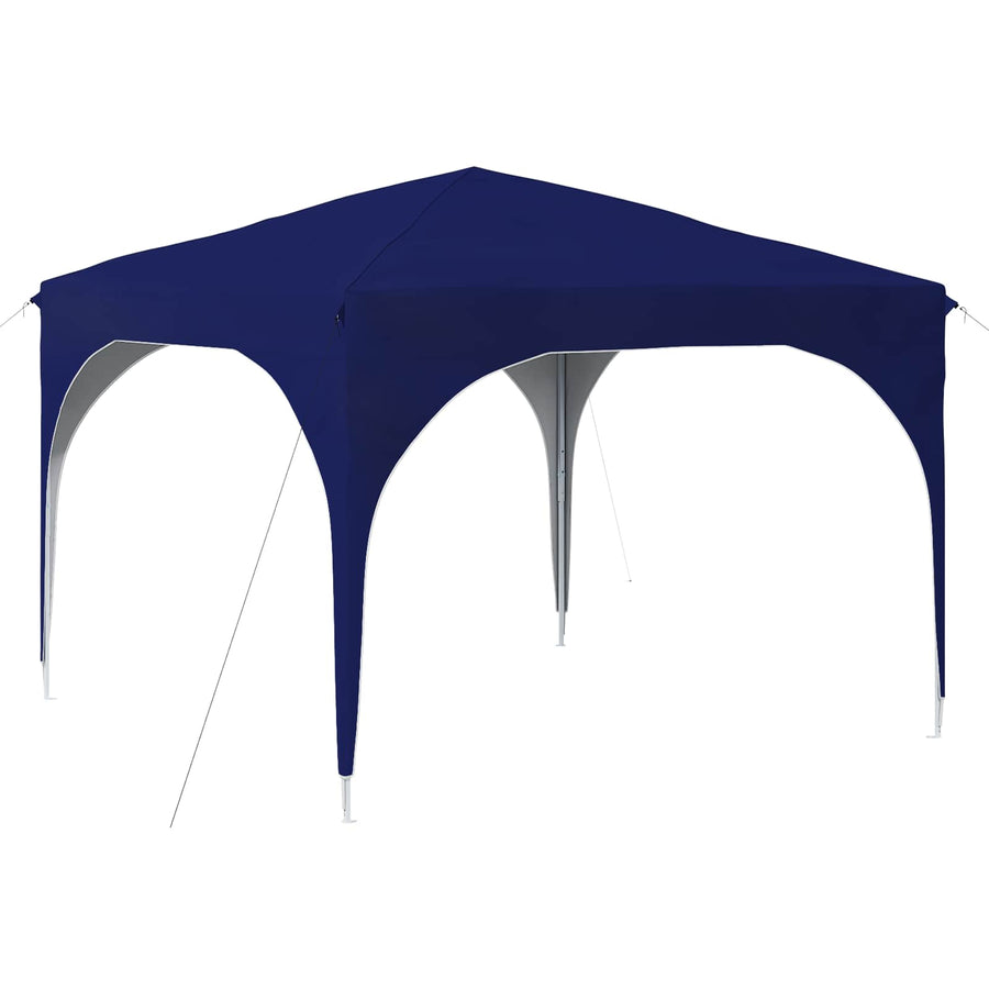 Pop-up Feesttent 290 x 290 x 245 cm Blauw