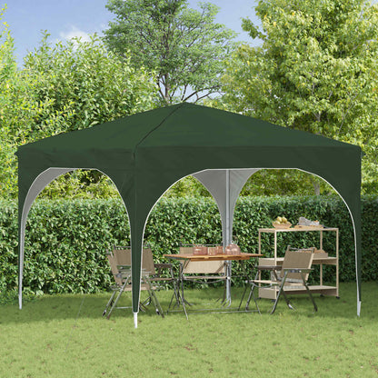 Pop-up Feesttent 290 x 290 x 245 cm Groen