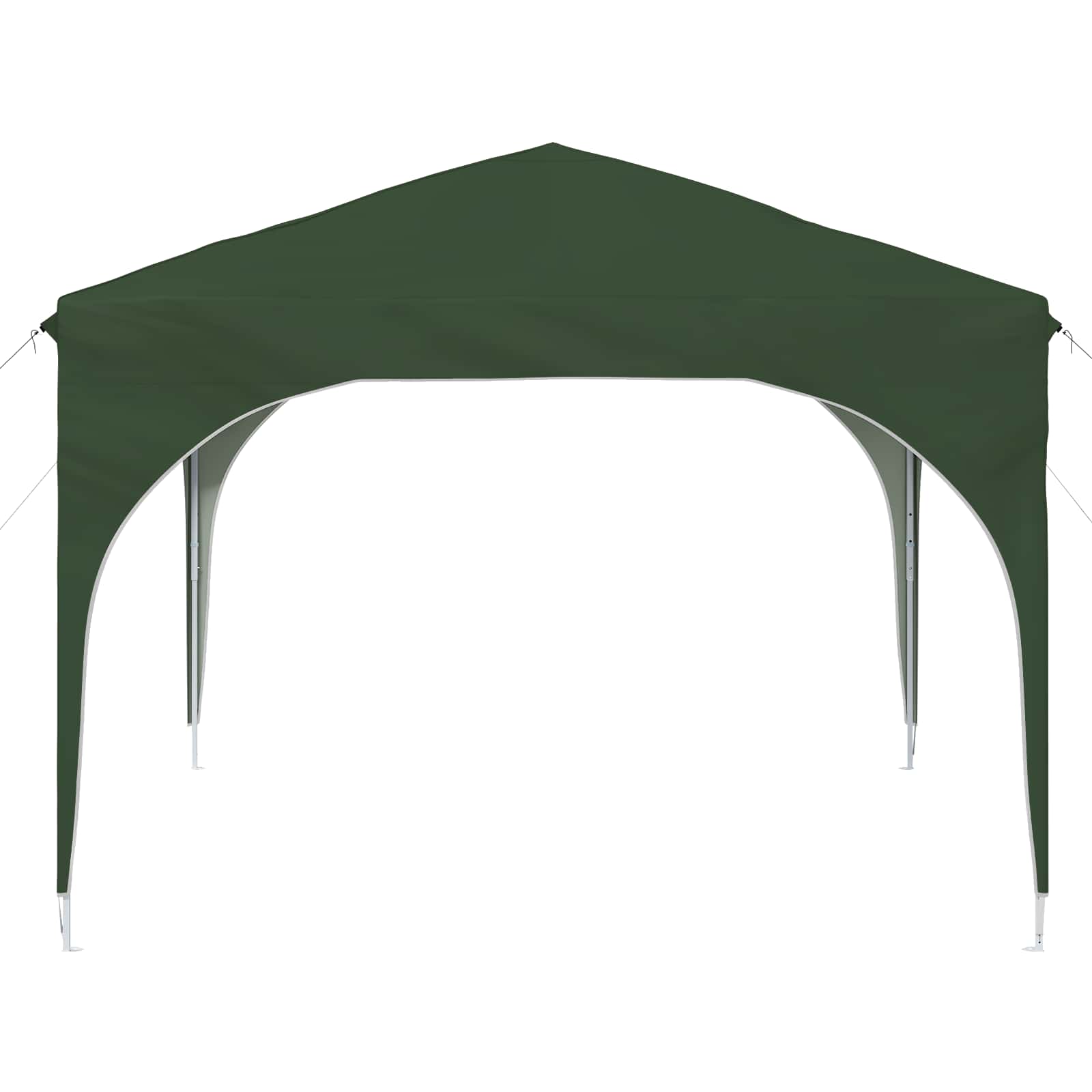 Pop-up Feesttent 290 x 290 x 245 cm Groen