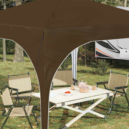 Pop-up Feesttent 290 x 290 x 245 cm Taupe