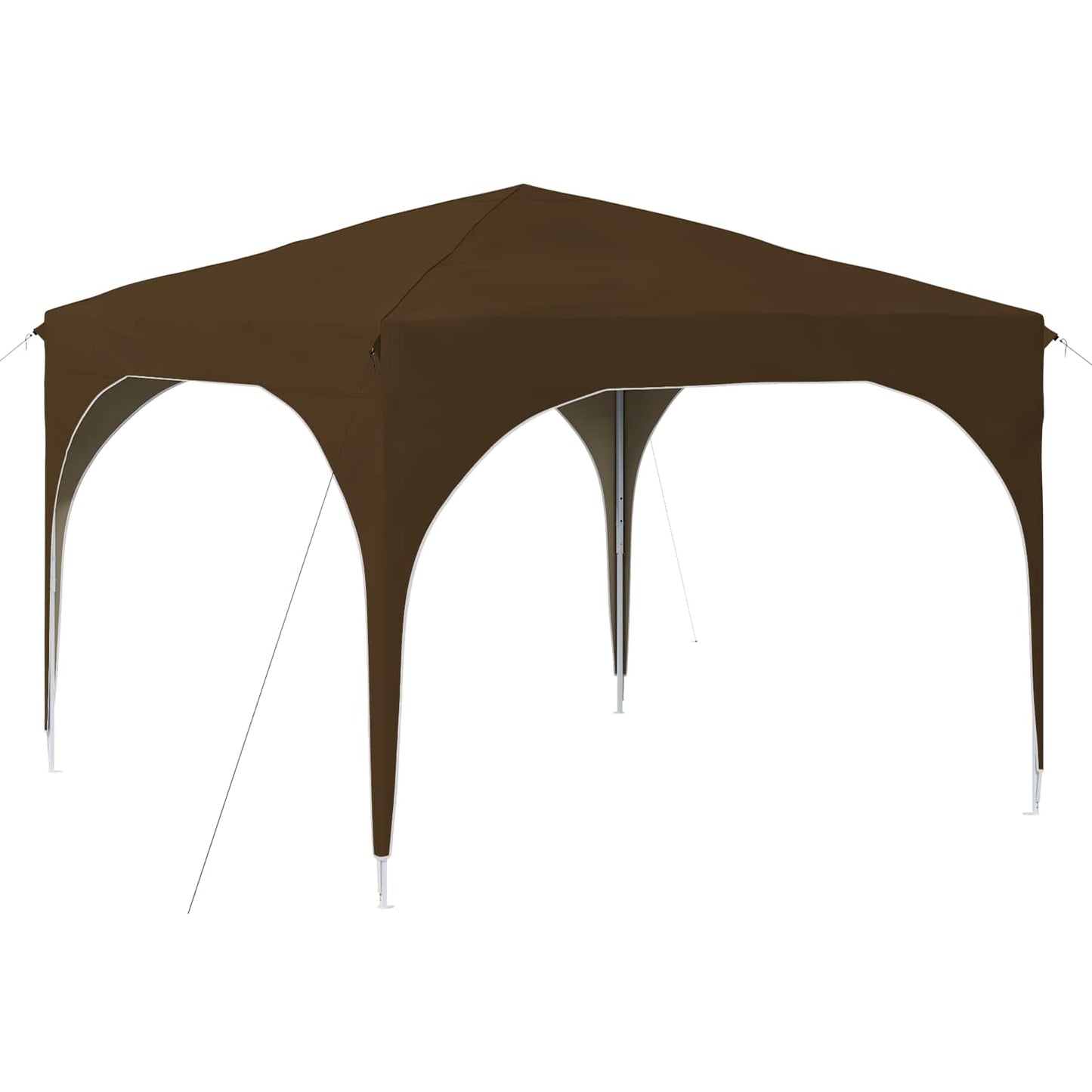 Pop-up Feesttent 290 x 290 x 245 cm Taupe