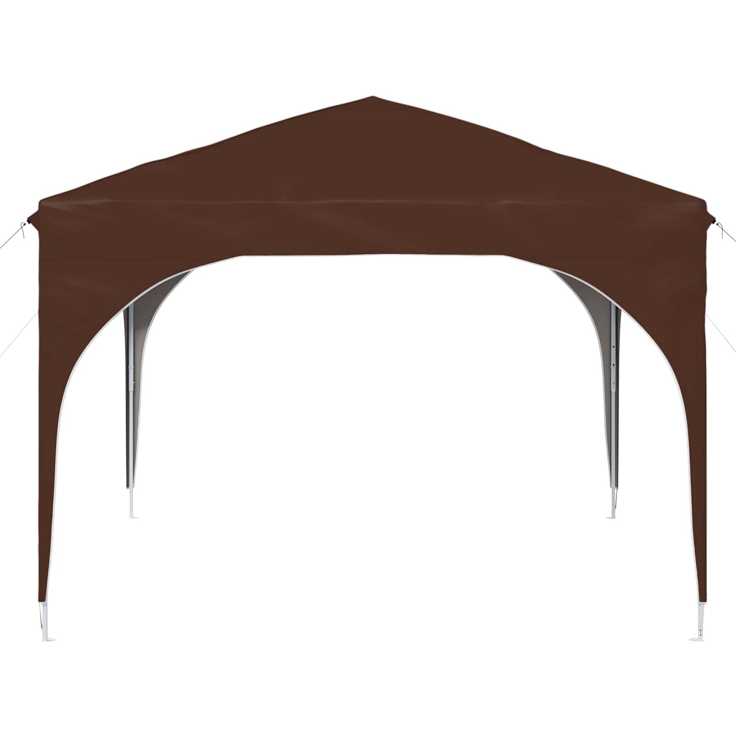 Pop-up Feesttent 290 x 290 x 245 cm Bruin