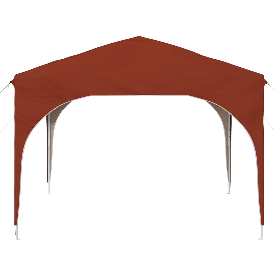 Pop-up Feesttent 290 x 290 x 245 cm Terracotta