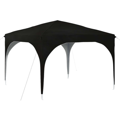 Pop-up Feesttent 290 x 290 x 245 cm Zwart