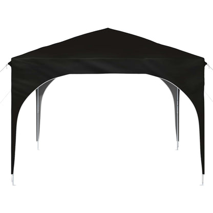 Pop-up Feesttent 290 x 290 x 245 cm Zwart