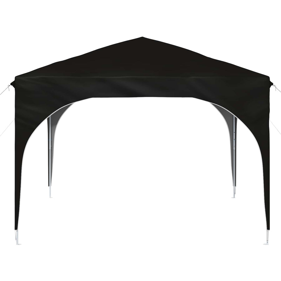 Pop-up Feesttent 290 x 290 x 245 cm Zwart