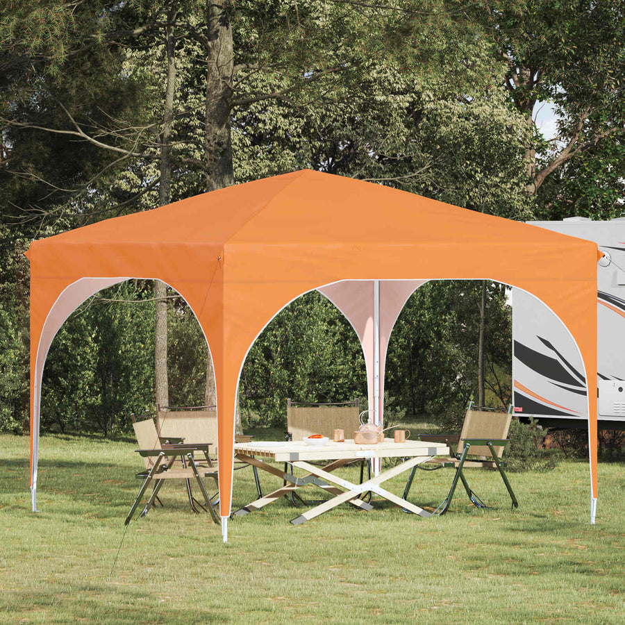 Pop-up Feesttent 290 x 290 x 245 cm Oranje