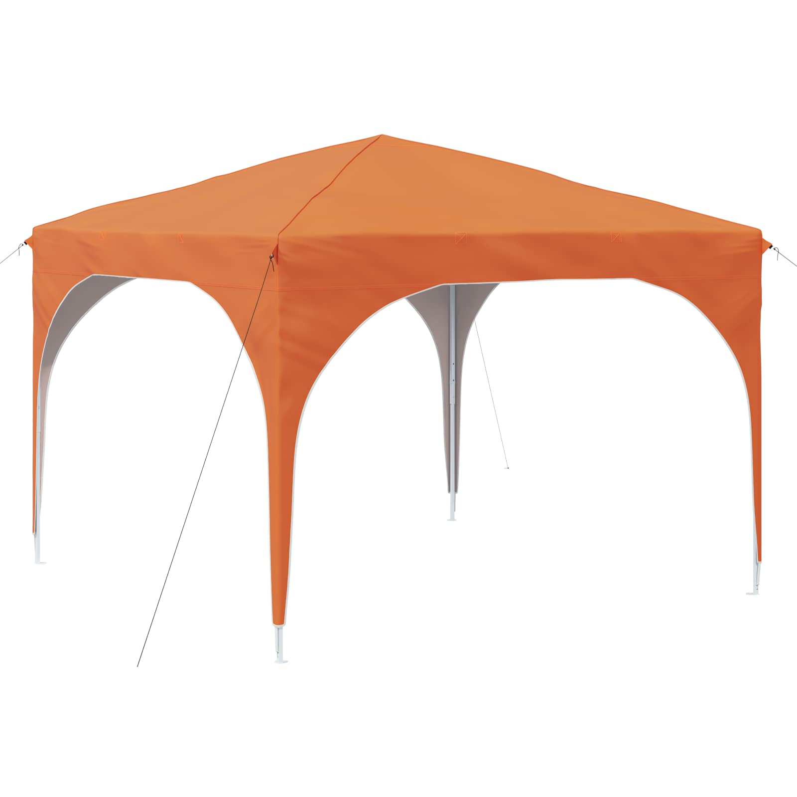 Pop-up Feesttent 290 x 290 x 245 cm Oranje