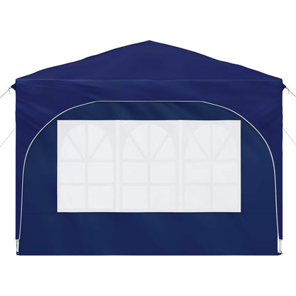 Pop-up Feesttent 290 x 290 x 245 cm Blauw