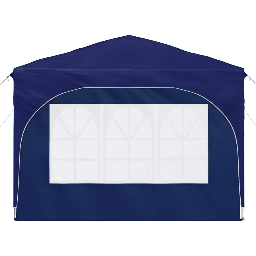 Pop-up Feesttent 290 x 290 x 245 cm Blauw
